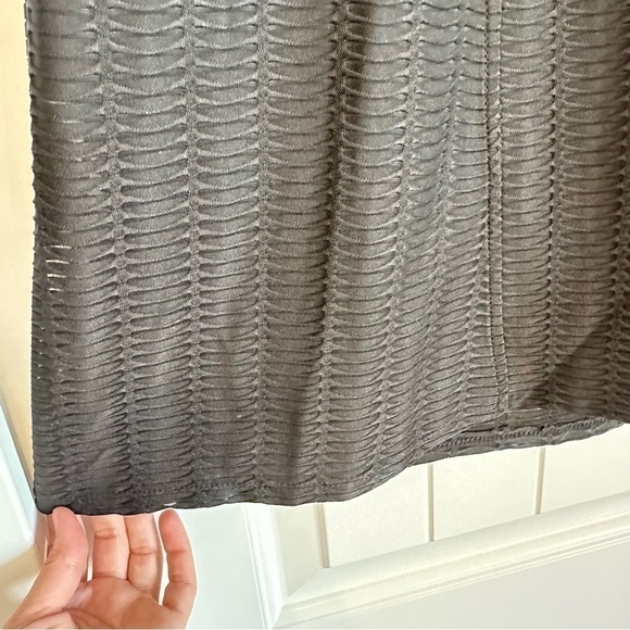 NWT Premise Studio black cardigan in unique textured pattern, size 0X/XL - Picture 5 of 8